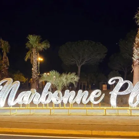 Refait A Neuf, Climatise, En Rez-de-jardin, A 30 Secondes De La Apartment Narbonne Plage